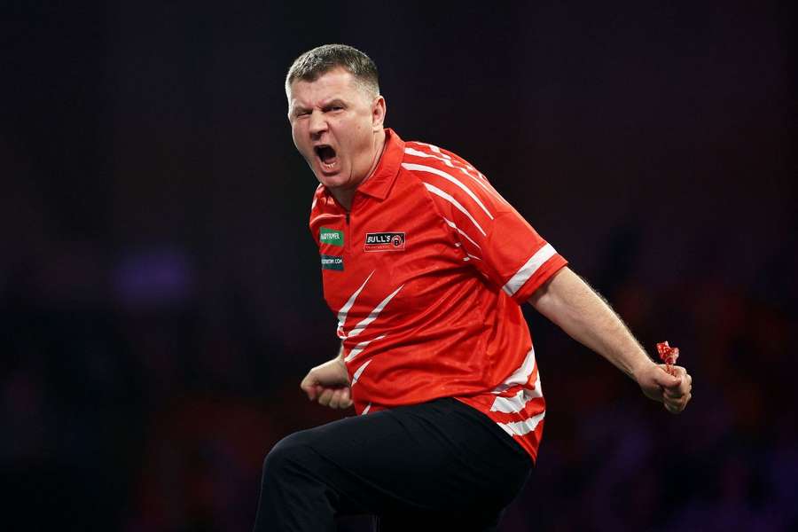 Radość Ratajskiego w Ally Pally Radość Ratajskiego w Ally Pally