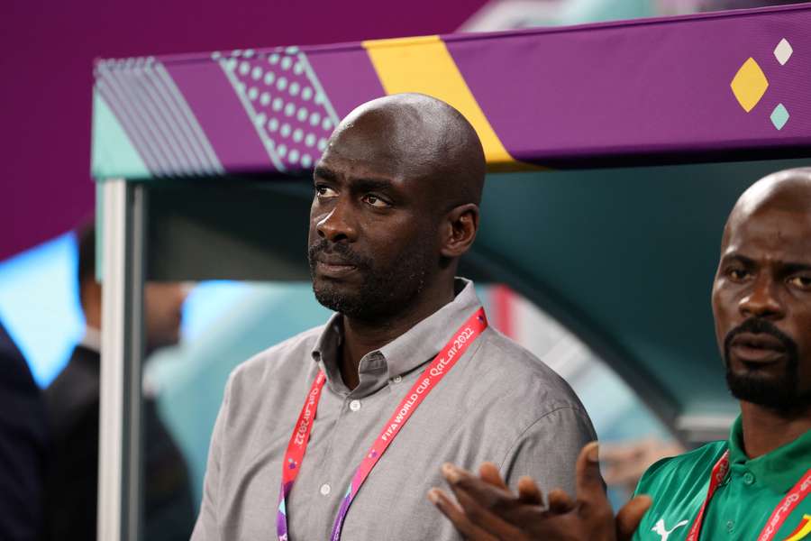Otto Addo during the 2022 World Cup