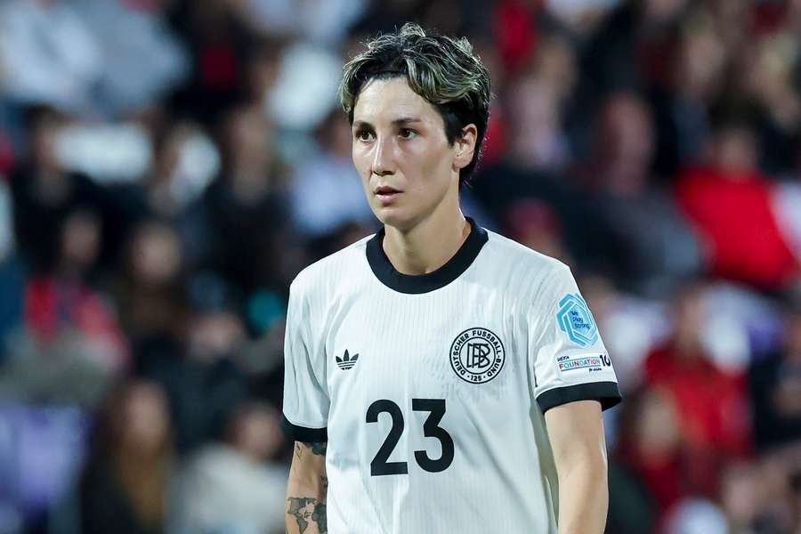 Sara Doorsun als Nationalspielerin.