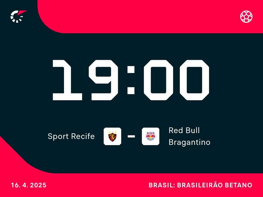 Bragantino visita Sport depois de vencer a primeira no Brasileirão