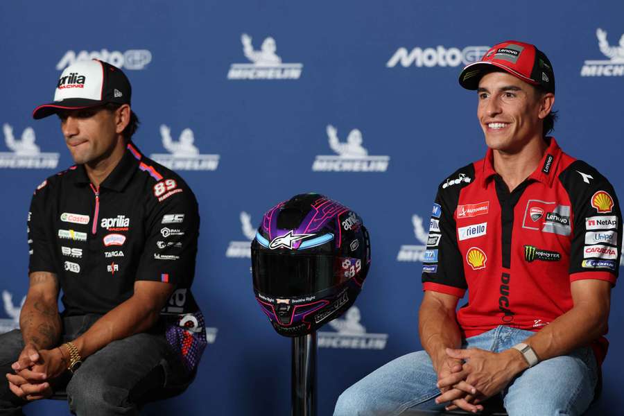 Marc Marquez e Jorge Martin Marc Marquez e Jorge Martin