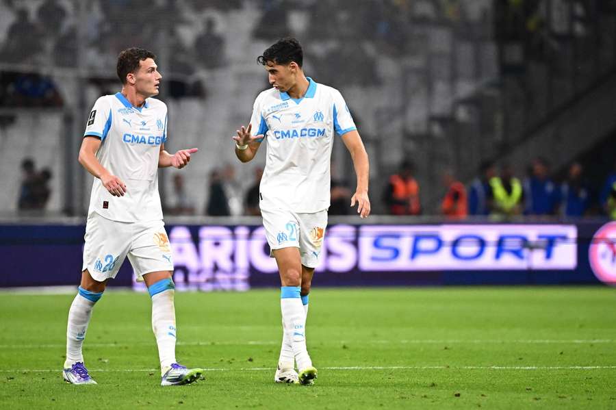 Pavard e Aguerd, jogadores do Marselha