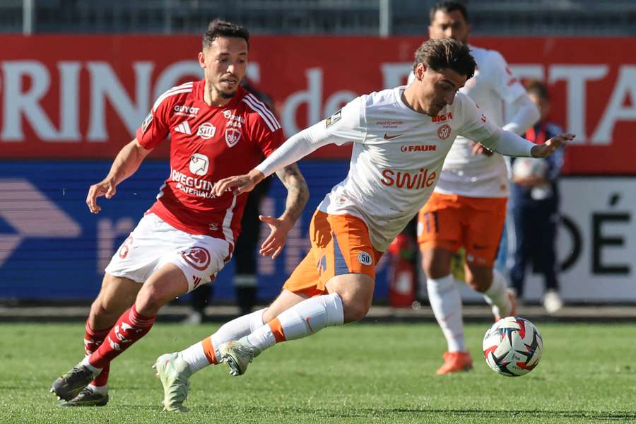 Joris Chotard contra o Brest em maio passado