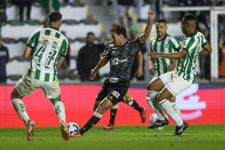 O Atlético-MG sofreu, mas conseguiu vencer o Juventude O Atlético-MG sofreu, mas conseguiu vencer o Juventude