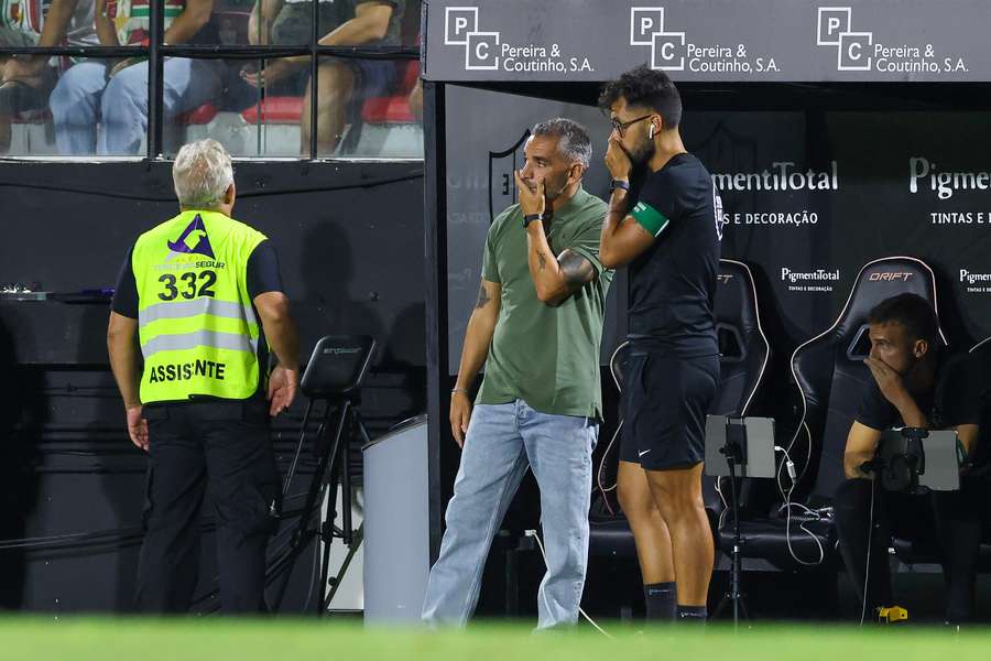 Rui Borges, treinador do Sporting Rui Borges, treinador do Sporting