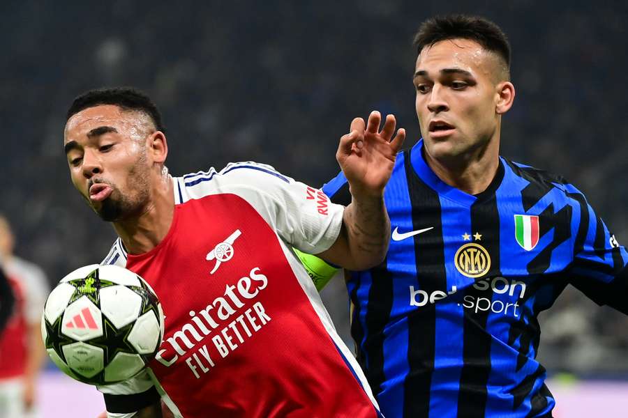 Inter Milan and Arsenal played each other in the league phase of the 2025 Champions League as well