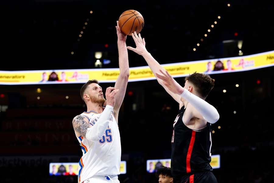 NBA: Isaiah Hartenstein bei seinem ersten Auftritt für die Oklahoma City Thunder.