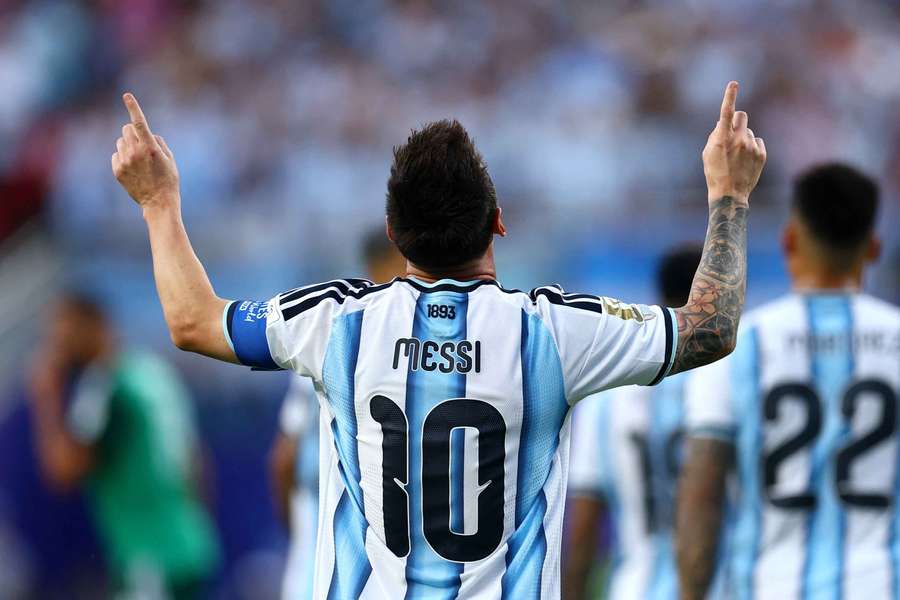 Lionel Messi spielte einmal wieder wie vom anderen Stern. Lionel Messi spielte einmal wieder wie vom anderen Stern.