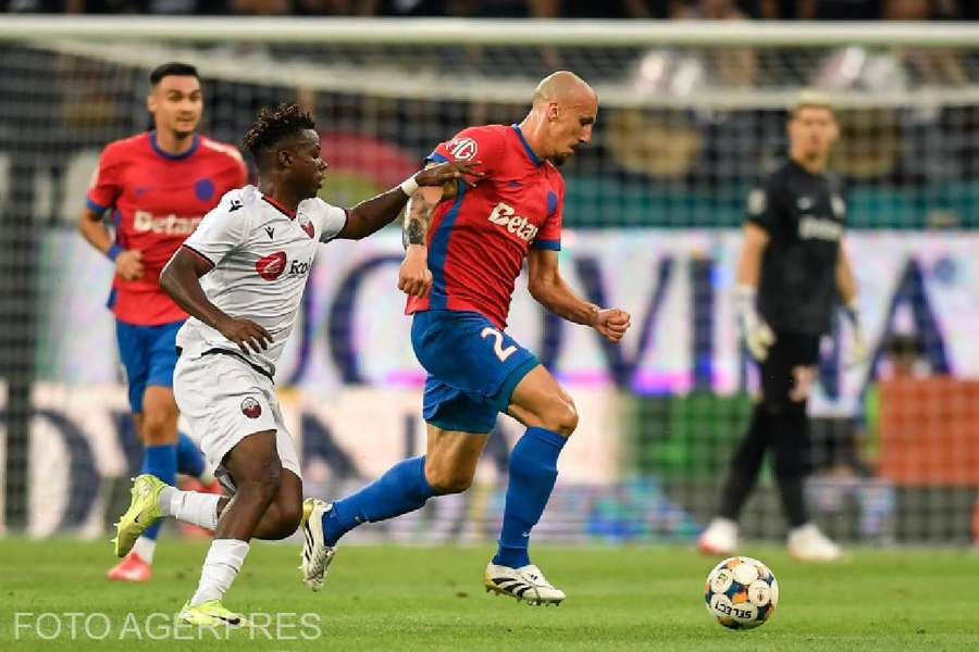 FCSB a pierdut ambele manșe ale duelului cu Shkendija
