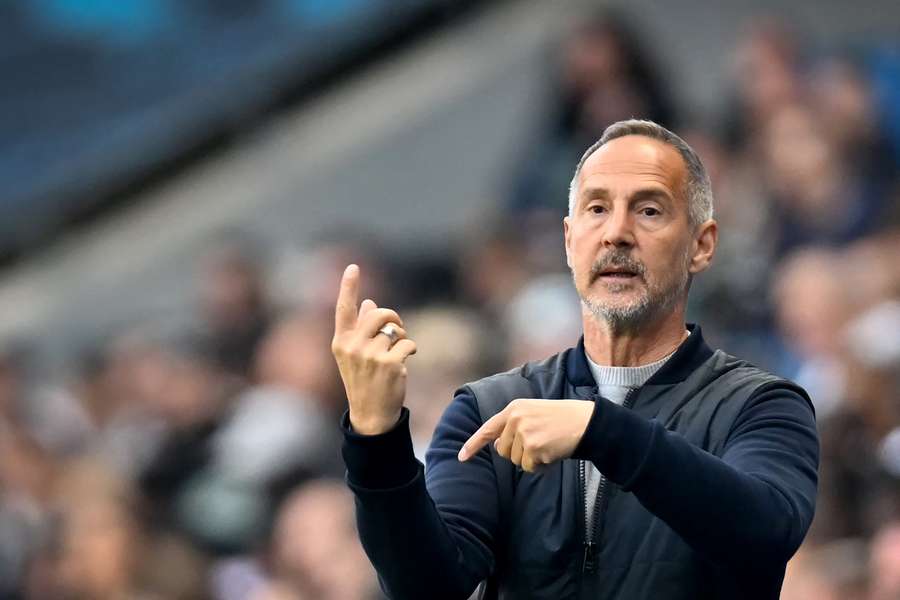 Adi Hütter au Havre le week-end dernier.