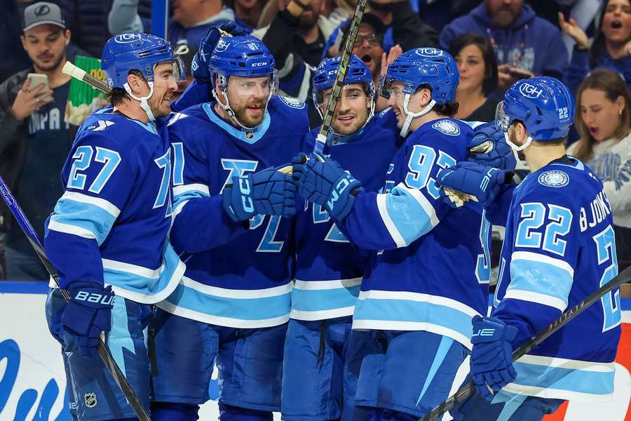 Radosť Černáka so spoluhráčmi.