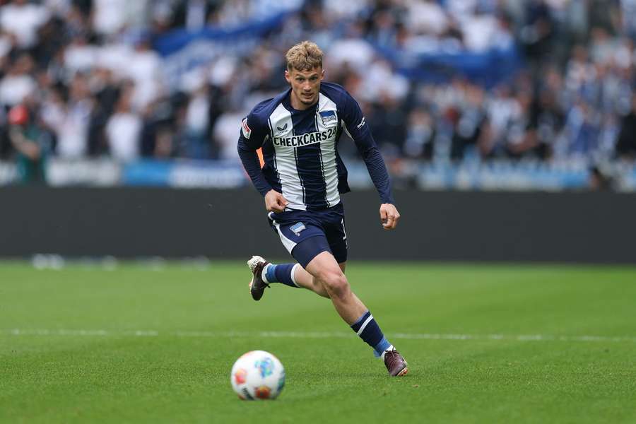 Michaël Cuisance avec le Hertha Berlin.