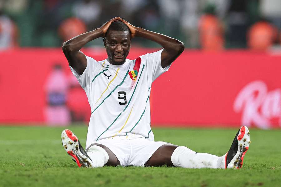 Serhou Guirassy em ação pelo Guiné