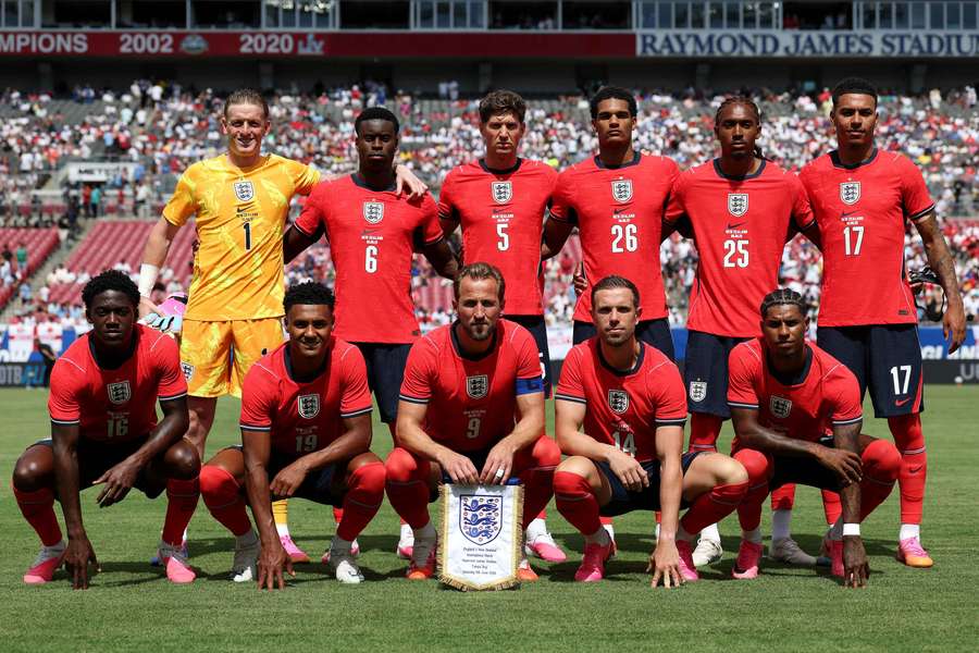 Os ingleses não convenceram no amistoso anterior Os ingleses não convenceram no amistoso anterior