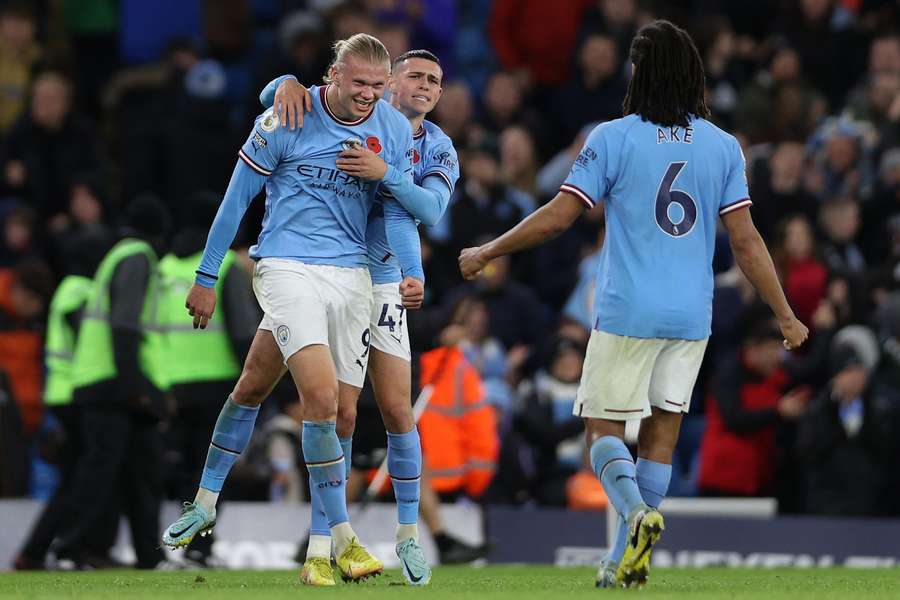 Erling Haaland tem sido decisivo para o Manchester City, contando 23 golos nos 17 jogos feitos na Premier League