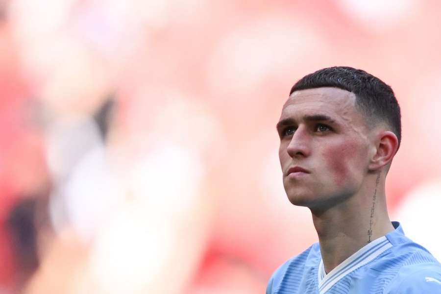Phil Foden en fin de saison.
