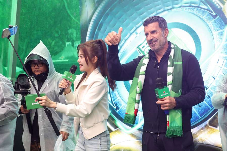 Luís Figo, antigo internacional português