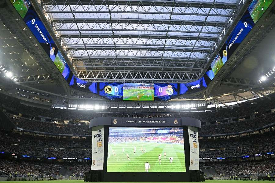 Novo Bernabéu teve capacidade ampliada para 84 mil torcedores