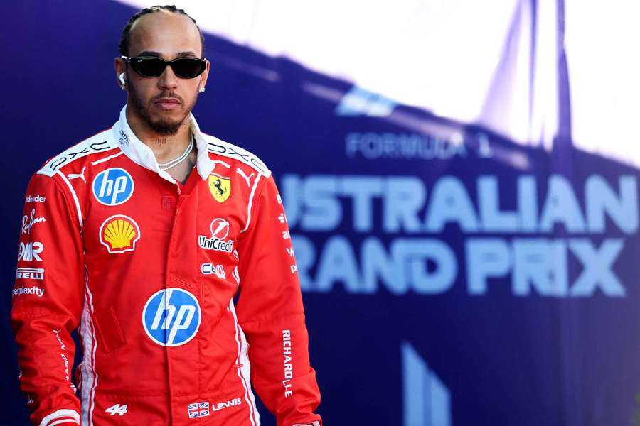Lewis Hamilton em Melbourne