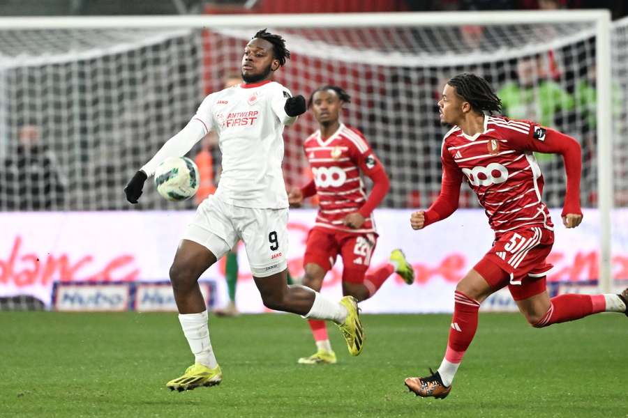 Mahamadou Doumbia werd matchwinner voor Antwerp