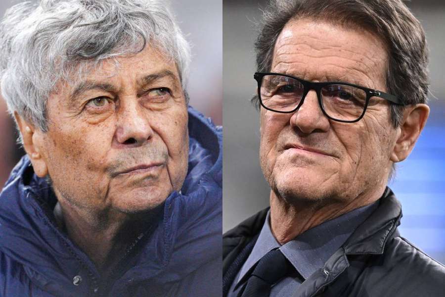 Mircea Lucescu și Fabio Capello Mircea Lucescu și Fabio Capello