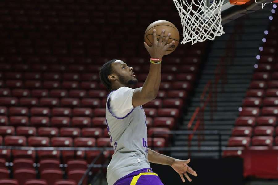 Bronny James ao serviço dos Lakers