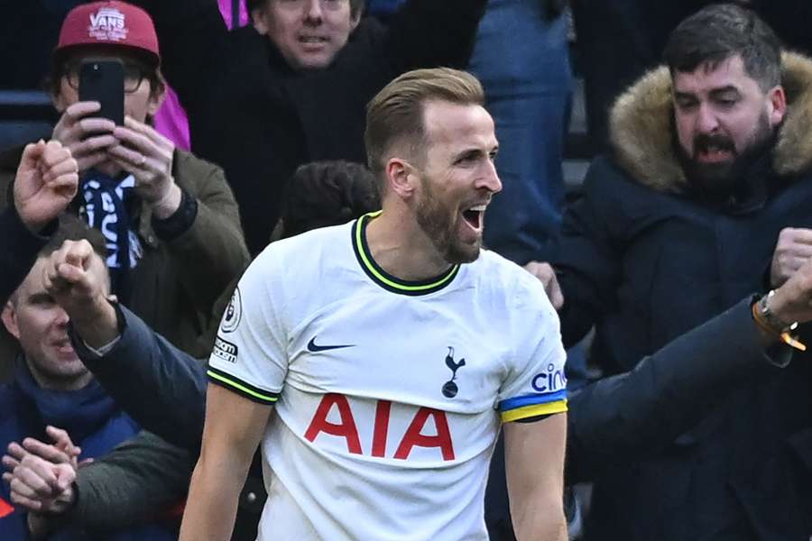 Kane marcou apenas um gol nos últimos cinco jogos