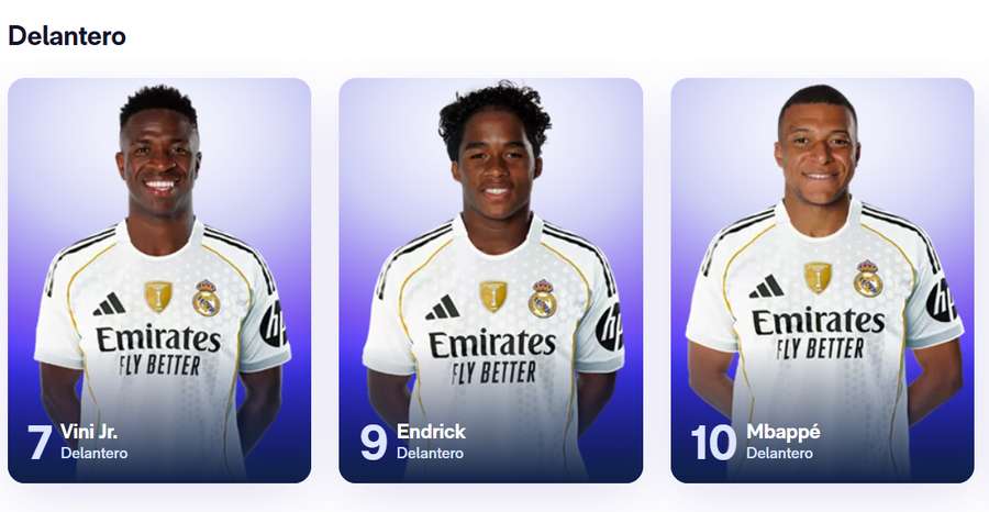 Endrick é o novo camisa 9 do Real Madrid Endrick é o novo camisa 9 do Real Madrid