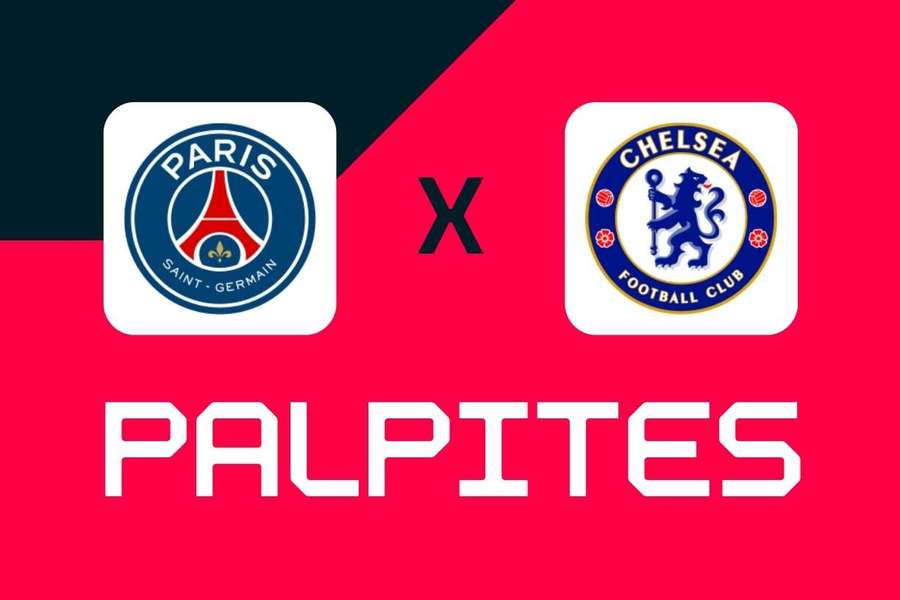 PSG x Chelsea ocorre nesta quarta-feira (11), às 17 horas.