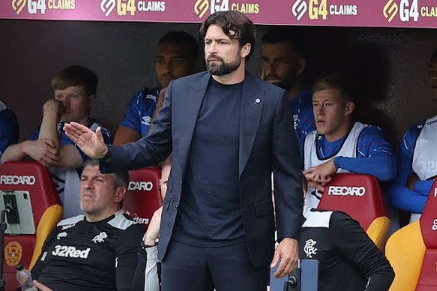 Trenér Rangers Russell Martin byl hodně kritický.