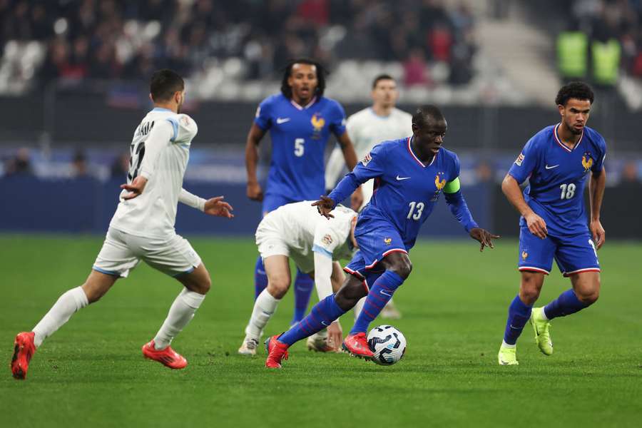 Tylko remis Francji z Izraelem na pustawym i ponurym Stade de France