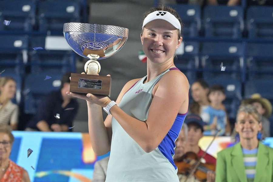 Linda Linda Nosková získala v Monterrey svůj první titul na okruhu WTA.