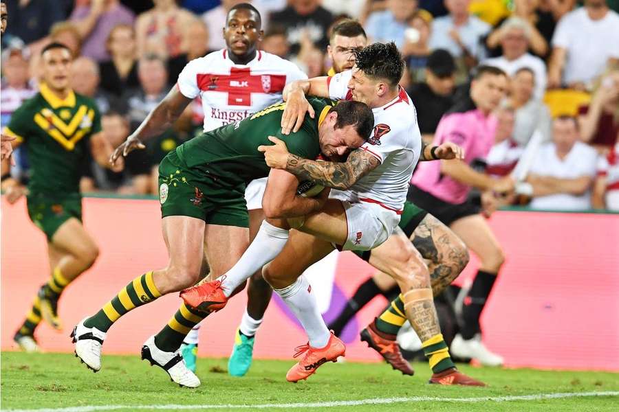Australia defeated England 6-0 in the 2017 Rugby League World Cup final