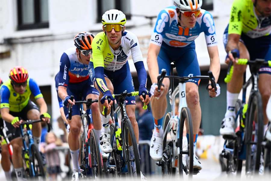 Van der Hoorn eind september tijdens Omloop van het Houtland