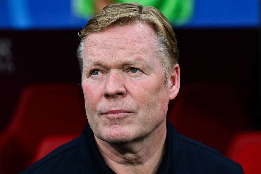 Koeman lors du match face à la France.