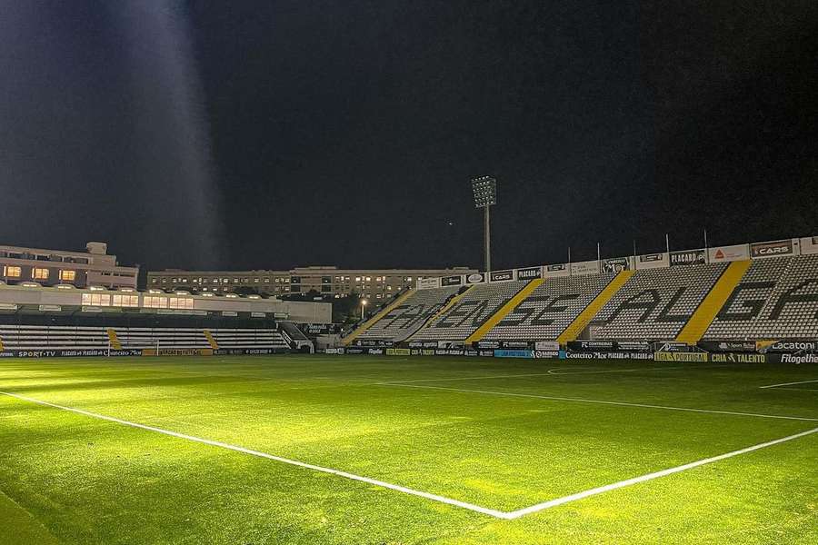 O Estádio São Luís, em Faro