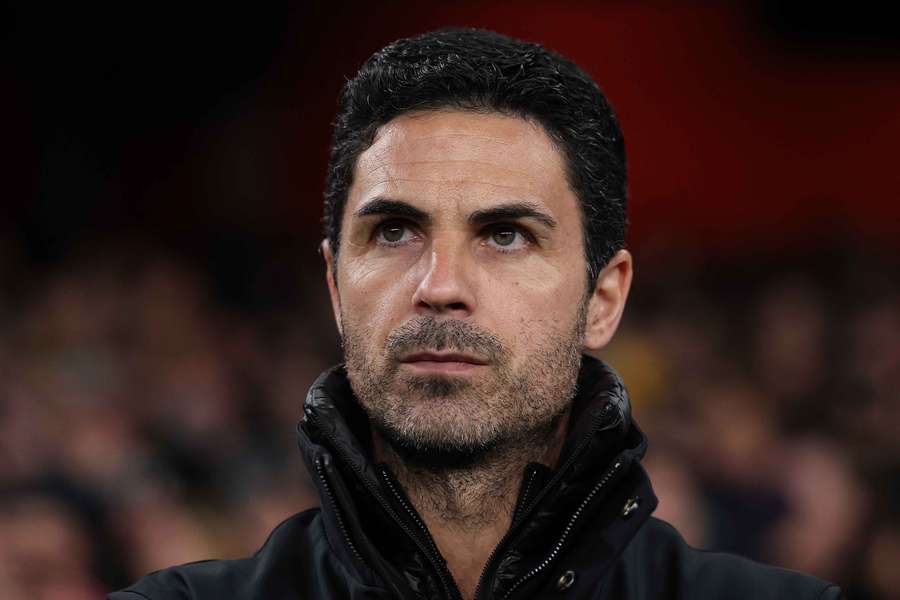 Arsenal manager Mikel Arteta