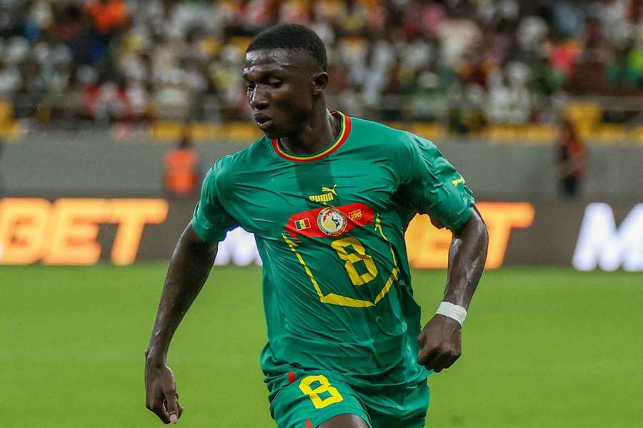 Lamine Camara avec le Sénégal en octobre dernier. Lamine Camara avec le Sénégal en octobre dernier.