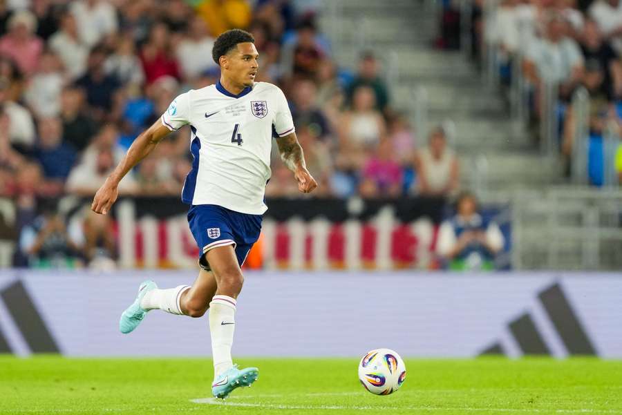 Quansah lors de la finale de l'Euro Espoirs fin-juin.