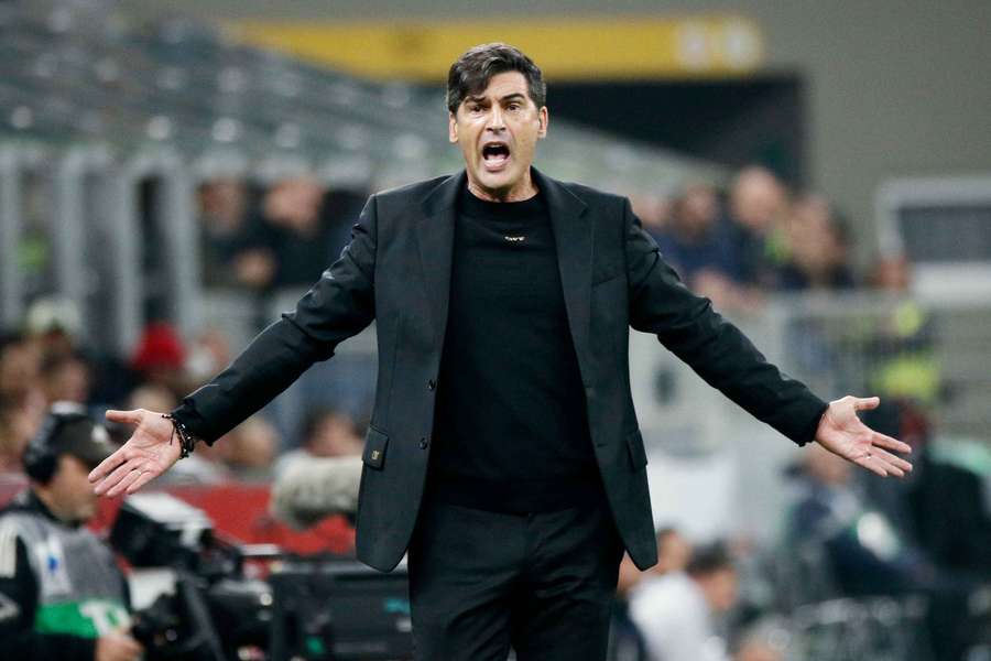 Fonseca gestures on the touchline