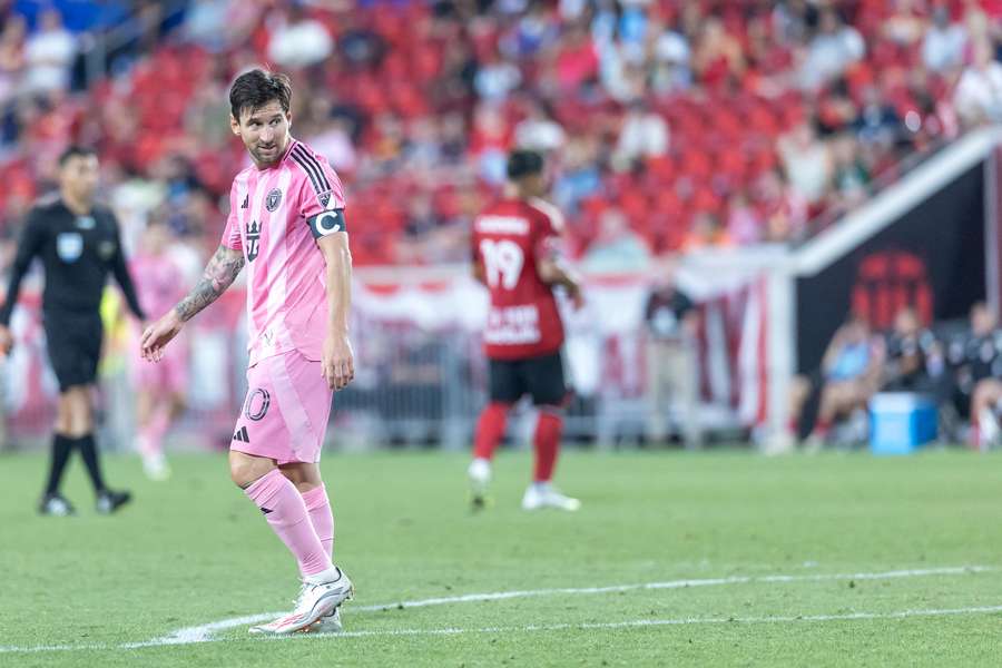 Messi, con el Inter de Miami