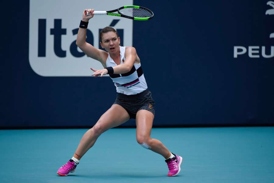 Simona Halep ist in Miami nach langer Zeit wieder auf der WTA Tour zu sehen.