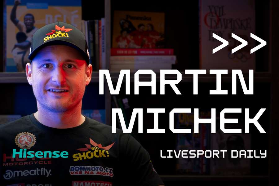 Hostem Livesport Daily byl motocyklový závodník Martin Michek.