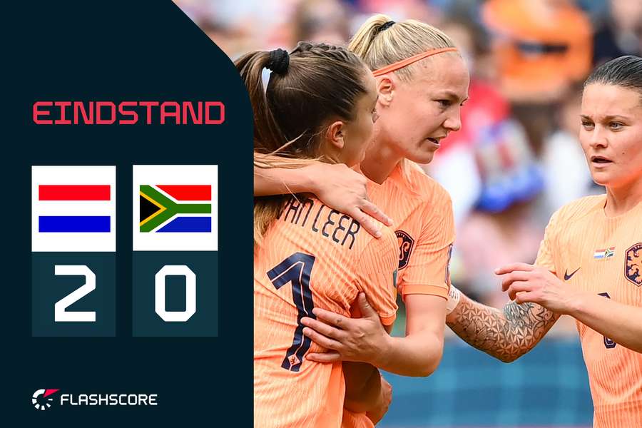 Nederland verslaat Zuid-Afrika in de achtste finale