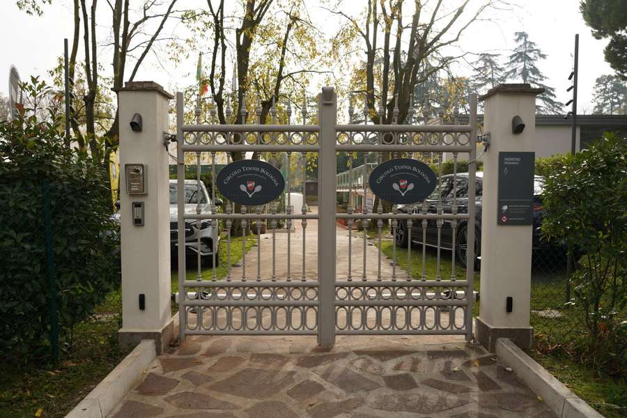 La entrada del Circolo Tennis Bologna