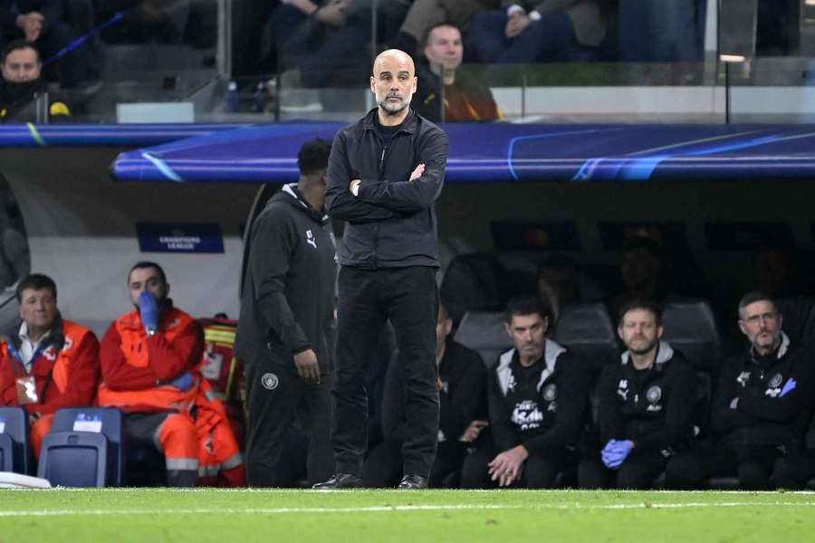 Manchester City manager Pep Guardiola