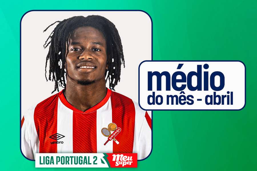 Amadu Baldé estreou-se nos prémios da Liga 2 Amadu Baldé estreou-se nos prémios da Liga 2