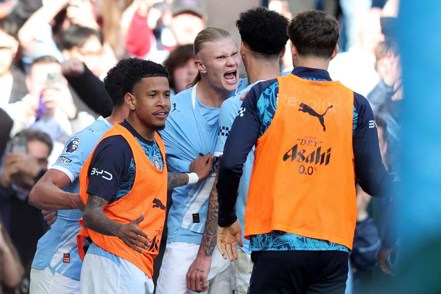 Haaland fez o gol da vitória do City 