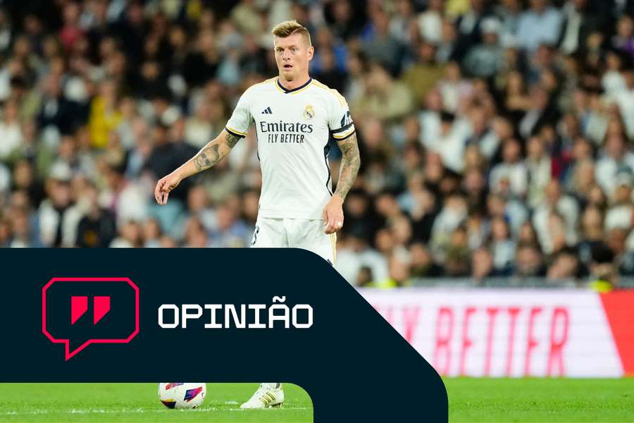 Toni Kroos em ação pelo Real Madrid