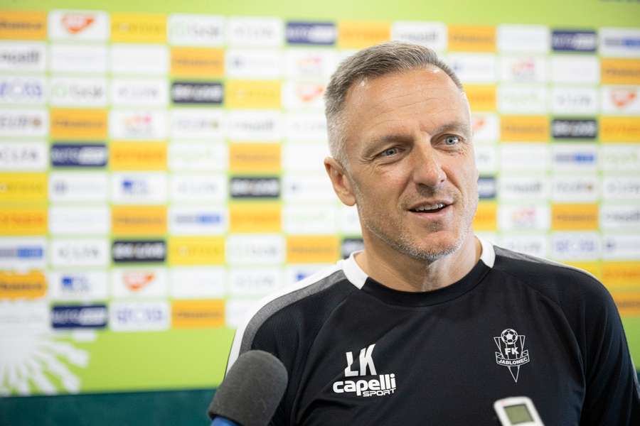 Trenér Jablonce Luboš Kozel